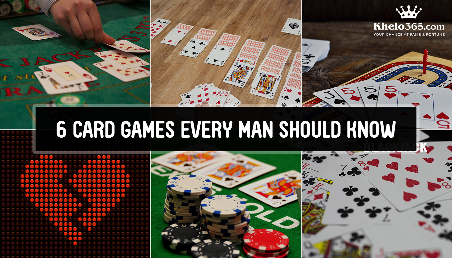 6 Card Games Every Man Should Know