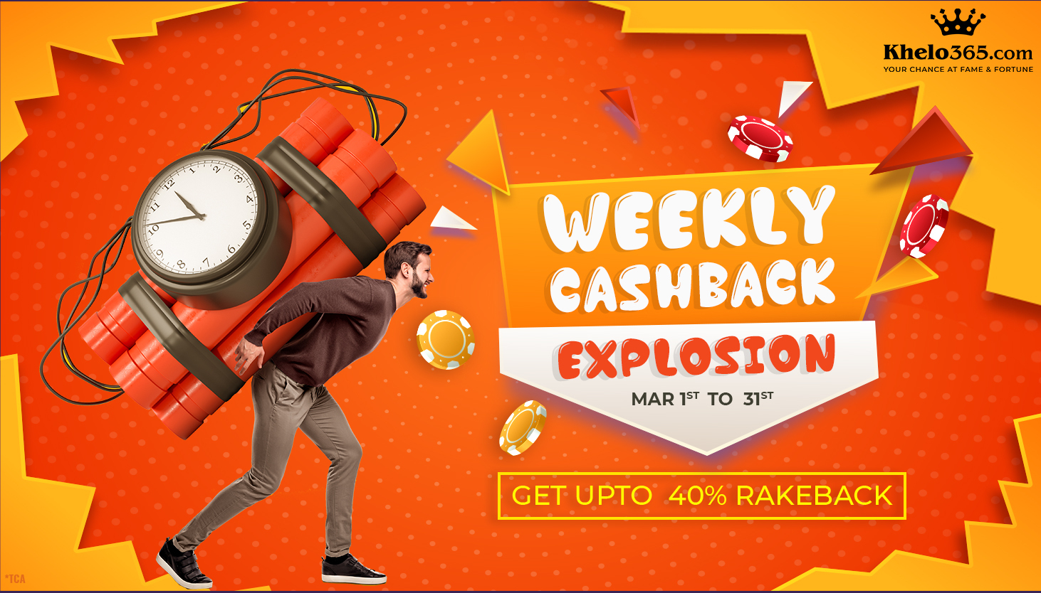 Weekly Cashback explosion